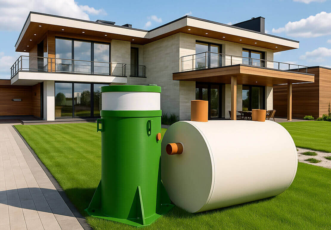 Септики и станции биологической очистки для частных домов